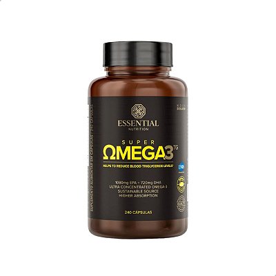 Super Ômega 3 TG 500mg 240 caps Essential
