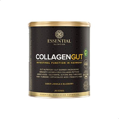 Collagen Gut Laranja e Blueberry 400g Essential
