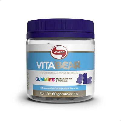 Vitabear Multivitamínico Infantil 60 gomas Vitafor