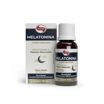 Melatonina Líquida Rápida Absorção 20ml Vitafor