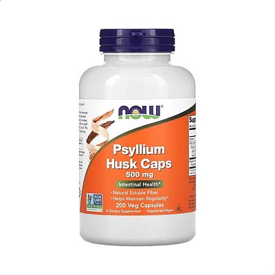 Psyllium 500mg 200caps Now Foods