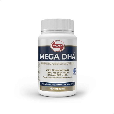 Ômega Mega DHA 60 caps Vitafor