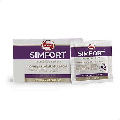 Simfort Probióticos 30 sachês Vitafor