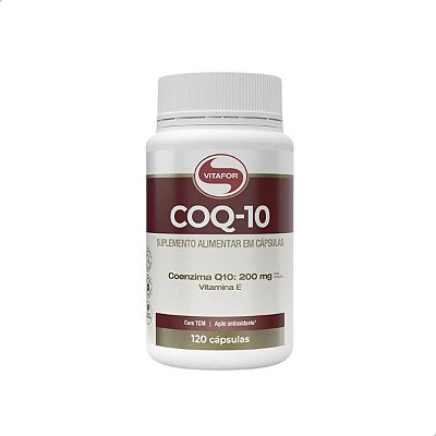 Coenzima Q10 200mg COQ10 120 caps Vitafor