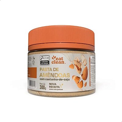 Pasta de Castanha de Caju Eat Clean 300g Amêndoas