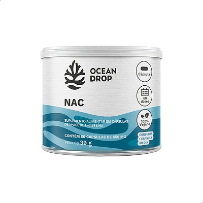 NAC N-Acetil Cisteína 60caps Ocean Drop
