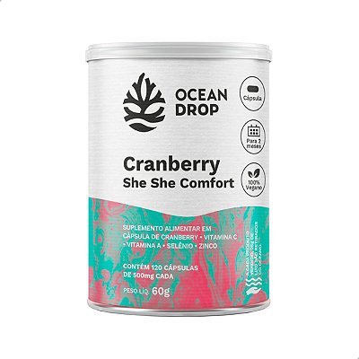 Cranberry She She Confort 120caps Ocean Drop