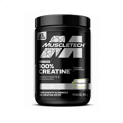 Creatina Platinum 100% Creapure 300g Muscletech