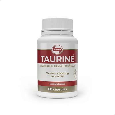 Taurina 500mg 60caps Vitafor