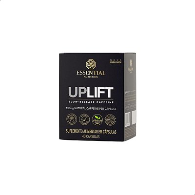 Uplift Cafeína Natural 40caps Essential