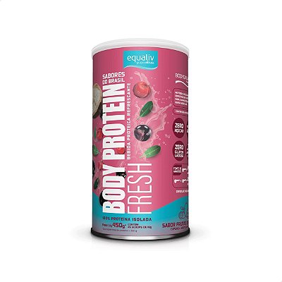 Body Protein Fresh Frutas Brasileiras 450g Equaliv