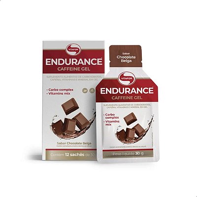 Endurance Caffeine Gel 12 sachês Vitafor