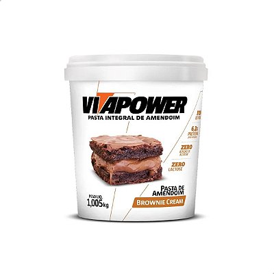 Pasta de Amendoim Gourmet 1kg VitaPower
