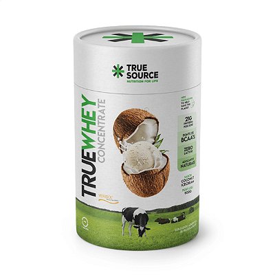 True Whey Concentrado Zero Lactose 900g True Source