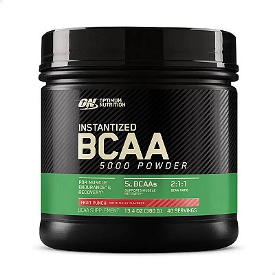 BCAA 5000 em Pó 380g Optimum Nutrition
