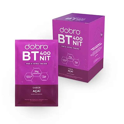 BT Nitrato com Taurina Açaí Sachê Unitário Dobro