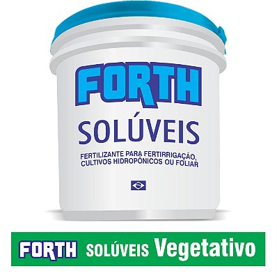 Fertilizante Forth Solúveis Vegetativo fracionado 100 gr