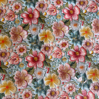 TRICOLINE FLOR BORDADA 4