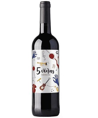 Espanha - 5 Viñas Garnacha 750ml