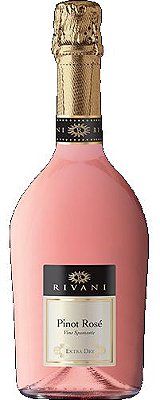 Itália - Rivani Pinot Rosé Espumante Extra Dry 750ml