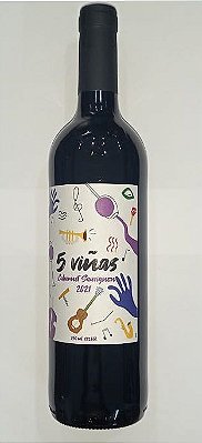 Espanha - 5 Viñas Cabernet Sauvignon 750ml