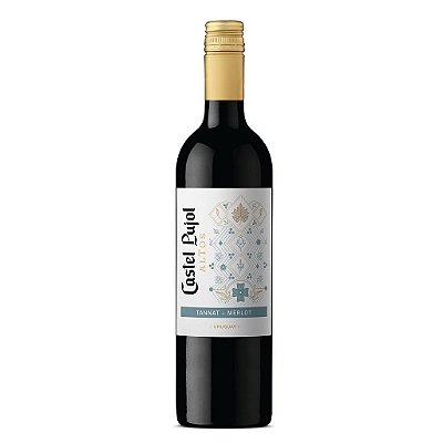 Uruguai - Castel Pujol Altos Tannat-Merlot 750ml