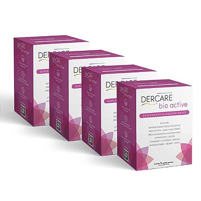 Kit 4 Bio Active - 2 Meses de cuidados com a Beleza e Saúde