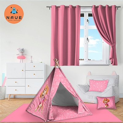Cabaninha/tenda/toca Infantil para Festa do Pijama Patrulha Canina Montessori