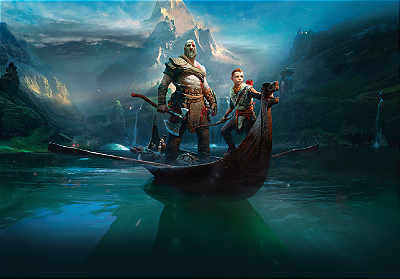 Painel Decorativo God Of War