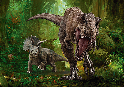 Painel Decorativo Jurassic Park
