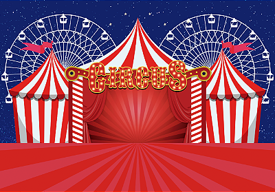 Painel Decorativo Circo