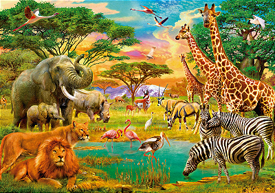 Painel Decorativo Safari 2