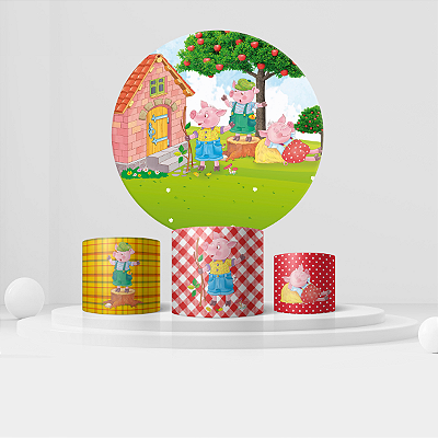 Veste Fácil Festa - Os Três Porquinhos