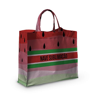 Bolsa Nave Bag Impermeável Estampas Melancia