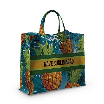 Bolsa Nave Bag Impermeável Estampas Abacaxi Color
