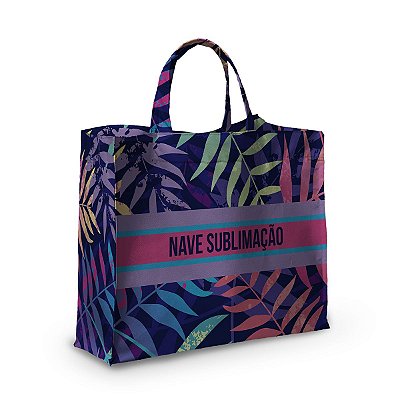 Bolsa Nave Bag Impermeável Estampas Folhas Color 3