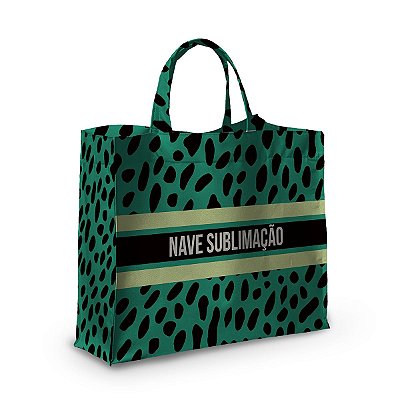 Bolsa Nave Bag Impermeável Estampas Verde Manchada