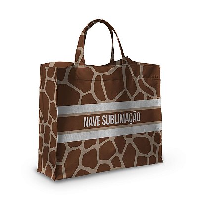 Bolsa Nave Bag Impermeável Estampas Pedras Marrons