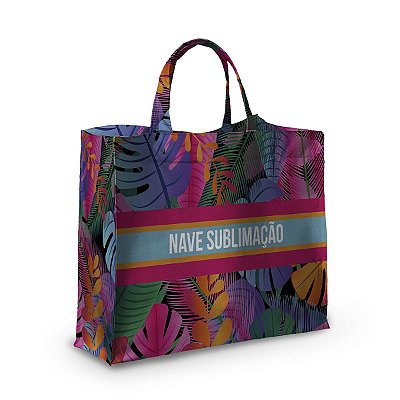 Bolsa Nave Bag Impermeável Estampas Folhas Color