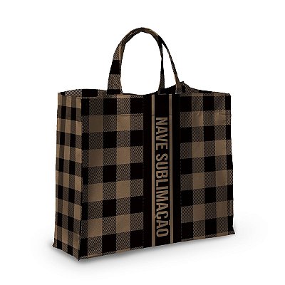Bolsa Nave Bag Impermeável Estampas Xadrez 2