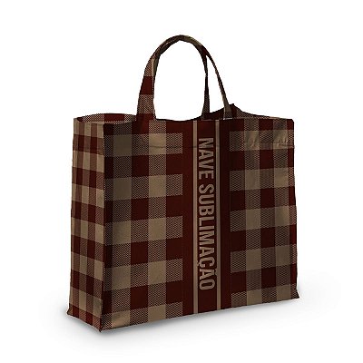 Bolsa Nave Bag Impermeável Estampas Xadrez 3