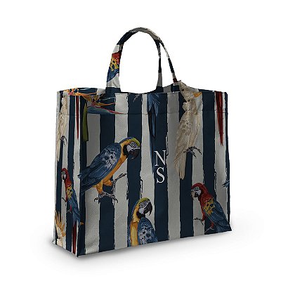 Bolsa Nave Bag Impermeável Estampas Arara