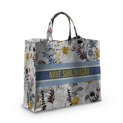 Bolsa Nave Bag Impermeável Estampas Azul/ Amarelo