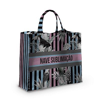 Bolsa Nave Bag Impermeável Estampas Listras Florida