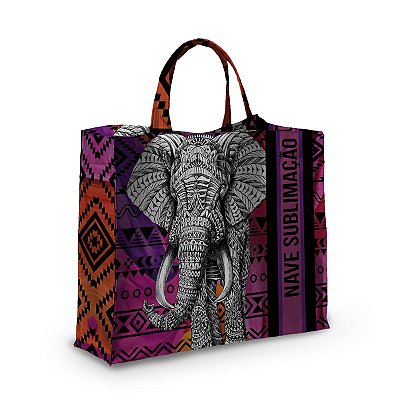 Bolsa Nave Bag Impermeável Estampas Elefante
