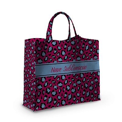 Bolsa Nave Bag Impermeável Estampas Rosa Onça