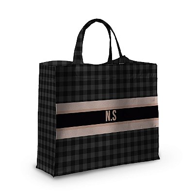 Bolsa Nave Bag Impermeável Estampas Xadrez 4