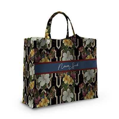 Bolsa Nave Bag Impermeável Estampas Flores 4