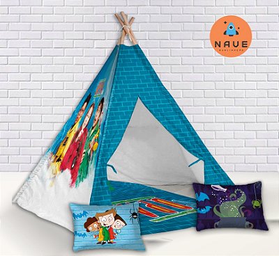 Kit Cabaninha/tenda/toca Infantil para Festa do Pijama D.p.a Montessori