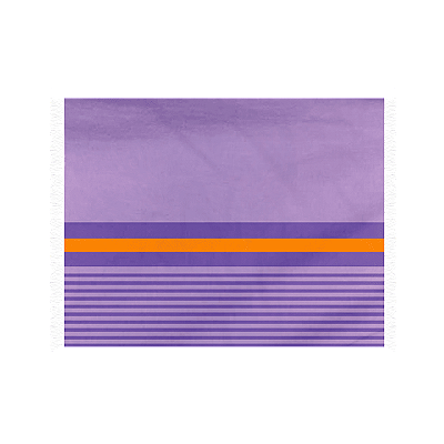 Canga Retangular - Listras Lilás